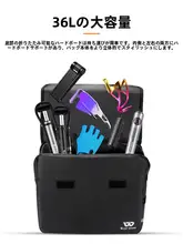 西騎者 自転車用防水リアサドルバッグ【旅行収納袋・取付簡単】