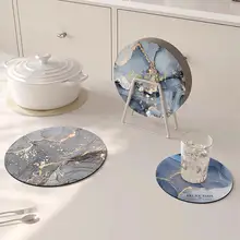 吸水性の高いデザインコースター【防滑・速乾・家庭用・お茶用】