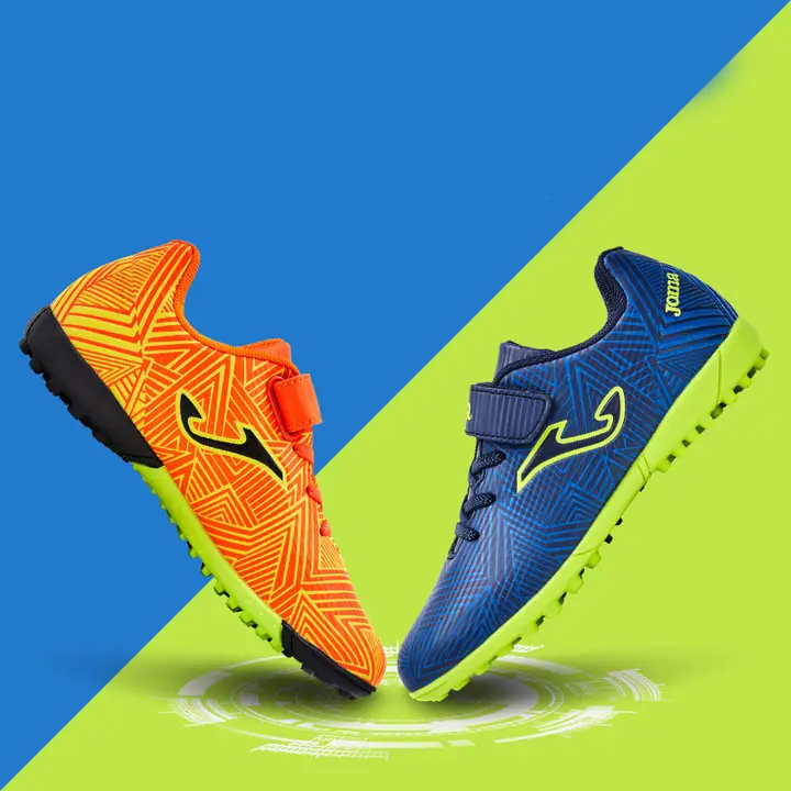 Joma キッズ TF フットサルシューズ【通気性・マジックテープ・室内用・短スパイク・トレーニングシューズ】