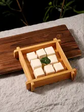竹製のホットポット用食器【小皿・豆腐用ボックス・野菜プレート】