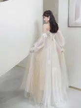 袖子取り外し可能なアリス風ウェディングドレス【軽やか・アウトドア・新婦用・試着対応】（セットアップ対応）