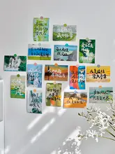 DIYフォトウォール装飾【創造的なインテリア・ポストカード展示用】