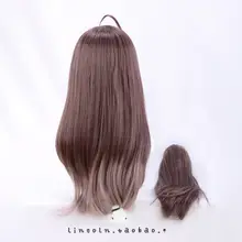 偶像マスター月岡恋鐘コスプレウィッグ【グラデーションカラー・ファッションウィッグ】