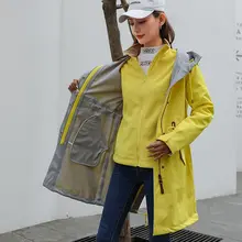 春秋用アウトドア多機能アウター【長め丈・風防・大きいサイズ・登山用】