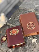 MBOX LUX 西洋風真皮製ホルダー式TN旅行手帳【高級感・中国風】