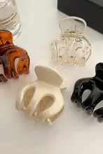 ミニサイズ ポニーテール用クリップ【シンプルデザイン・髪型固定・ヘアアクセサリー】