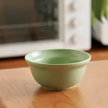 4.5寸 陶瓷製 米飯茶碗【家庭用・美しいデザイン・高級感】