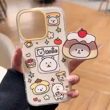 自嘲熊デザインのスマートフォンケース【iPhone用・Android対応】