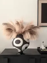 造花 ススキ インスタ映え ドライフラワー風 大きな花束 リビング インテリア フロアデコレーション 置物