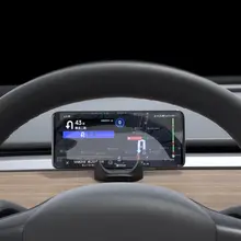 テスラ対応 車載スマホホルダー【液体シリコン・ナビゲーションデスク用・モデル3/Y】