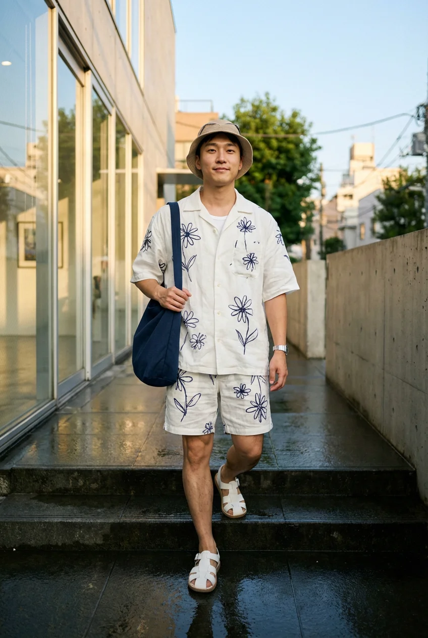 夏 メンズ コーデの基本ルール｜失敗しないシンプルなスタイルを徹底解説