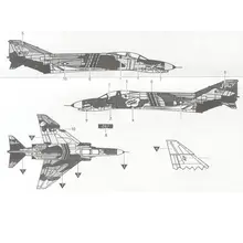 米国 F4E 戦闘機 プラモデル【組立式・詳細設計】