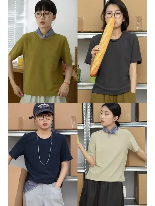 極上の柔らかさの七色Tシャツ【直角肩デザイン・高品質・多色展開】