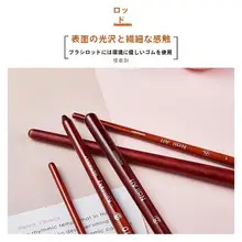 ネイルブラシセット サロン仕様 ジェルネイル用 極細ラインブラシ ネイルアート 「perfect color」