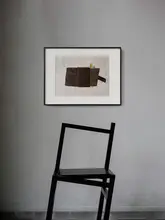 Hoke 近代アーティストの抽象装飾画【書斎用・民宿や寝室に最適】