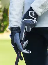 レディース ゴルフ手袋【秋冬用・保温・滑り止め・耐磨耗・1双セット】