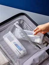 手動シェーバー収納ボックス【二層構造・旅行用・多機能・ポータブル】