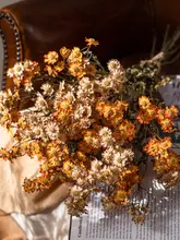 秋の雛菊風アートフラワー【洋甘菊・ナチュラルなインテリア装飾】