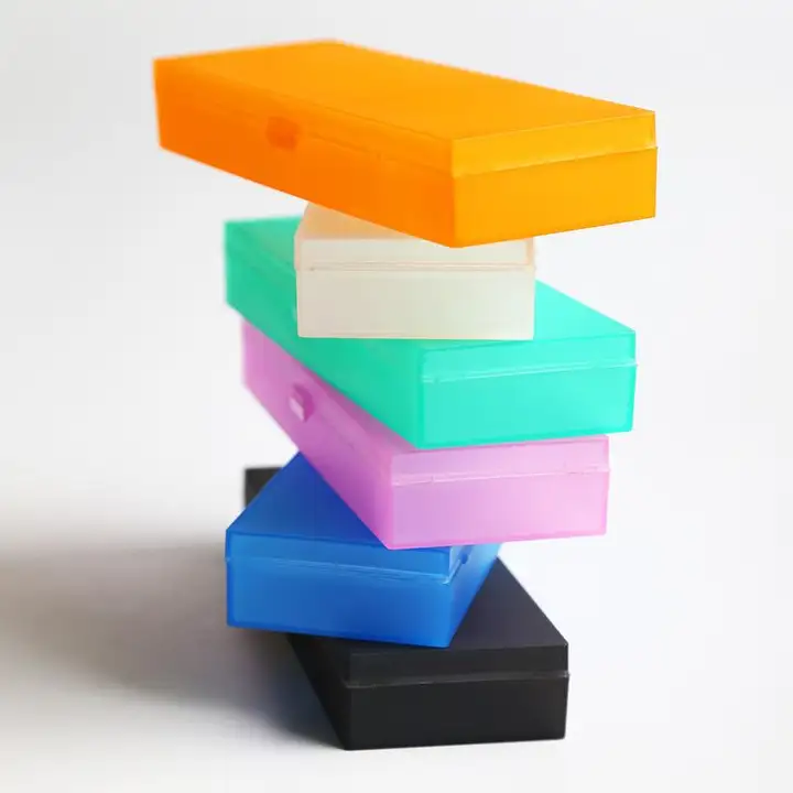 透明文房具ケース【ペンシルボックス・プラスチック製・定規・コンパス・消しゴム収納】