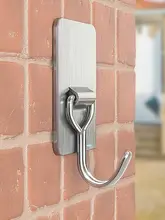 壁掛けフック ステンレス コンクリート壁用 屋外 ざらついた壁 強力粘着 穴あけ不要 高耐荷重