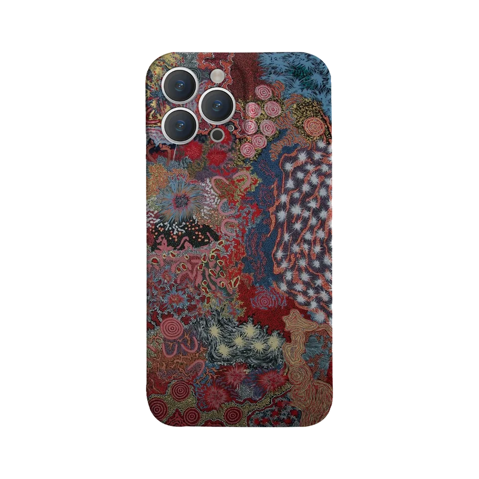 カップル向けスマートフォンケース【ユニークなグラフィック・パッチワークデザイン・対応機種多数】