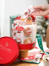 ヌガー 包装袋 お菓子袋 厚手 クリスマス 紙素材