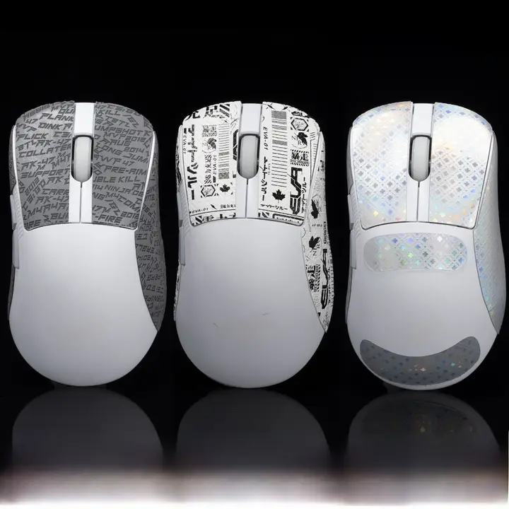 マウス 滑り止めシール 吸汗シール サイドスカートシール 背面シール