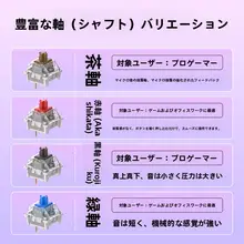 87キーの有線ゲーミングメカニカルキーボード【青軸・赤軸・茶軸対応】