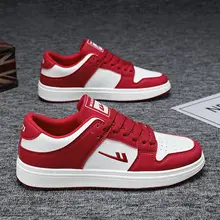 スポーツカジュアルシューズ【柔らかいソール・滑り止め・大紅色】