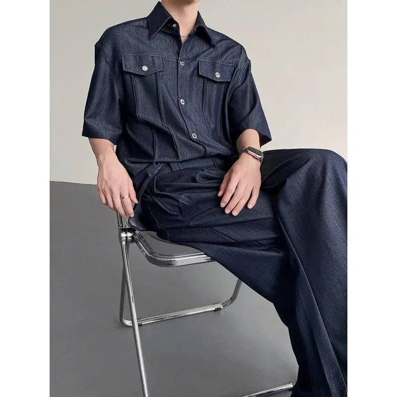 30代男性の夏に着るべきデニムシャツとロングパンツの選び方とは？