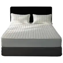 MUMI クイーンサイズ マットレスカバー【全包型・クッション入り・ホテルスタイル】