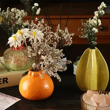 ミニ陶器花瓶【デザインディスプレイ・デスク用・水耕栽培対応】