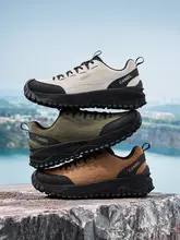 Camel 防水加工のアウトドアカジュアルスニーカー【衝撃吸収・耐久性・ハイキング用】