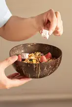onlycook ココナッツシェルボウル【天然素材・サラダやヨーグルト用・家庭用】