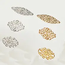 可愛い花飾り付きヘアアクセサリー【古風スタイル・万能デザイン・編み込み用】