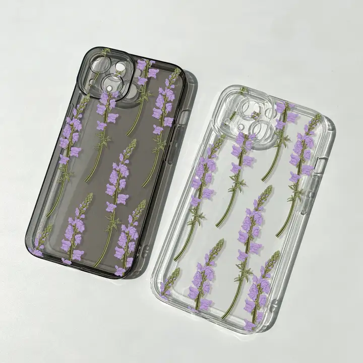 清新な小花柄のスマホケース【対応機種多数・iPhone・Android用】