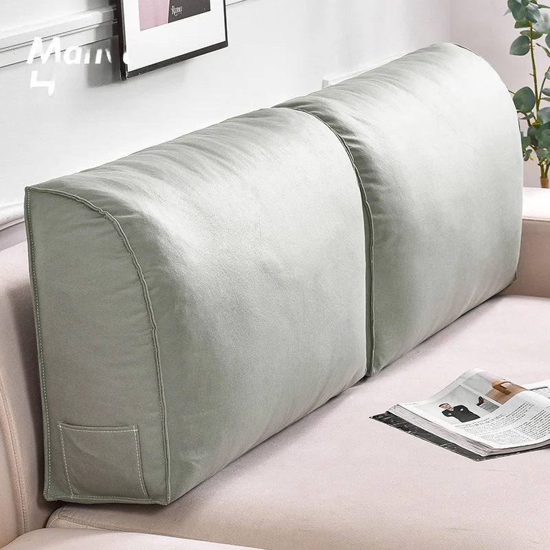 ソファー背もたれクッション：M.life 北欧スタイル免洗テクノロジー布クッションの実用性と選定基準
