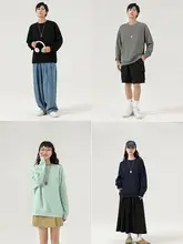 極上の柔らかさのラウンドネックスウェットシャツ【春秋用・ゆったりしたシルエット・ユニセックス】