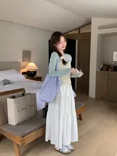 粉色のAラインスカート【春夏向け・ウエストゴム・パーティー用】