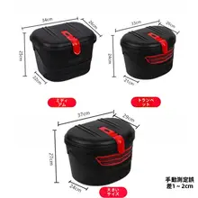 自転車用防水バスケット【前後取付可能・ロック付き・バッグ収納可】