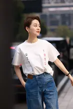 男女兼用 四周年記念Tシャツ【輸入ダブルガーゼ・クルーネック・短袖】