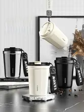 Vanow 陶製内胆 保温カップ【男女兼用・携帯用・デザイン性抜群】