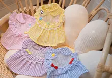 JR 春夏用ペット服【猫犬用・薄手メッシュシャツ・コットン・プリンセスドレス】