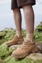 Camel ワークスニーカー メンズ 厚底 ヴィンテージ 着回し おしゃれ アウトドア 秋