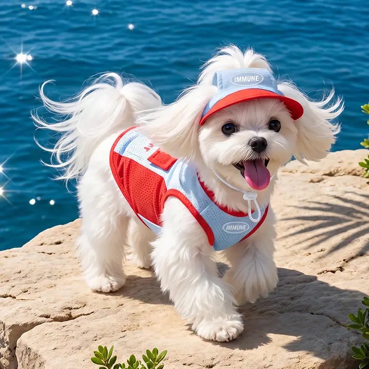 hipidog 小型犬用 涼感ベスト【防虫・夏用・通気性抜群】