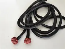 絹製のグレープノットウエストベルト【極上の柔らかさ・桑蚕絲】