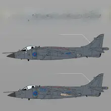 英国海鹞FRS.1戦闘機【プラモデル・組立キット】