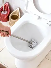 トイレ掃除用長柄ブラシセット【隅々まで届く・クリーニングブラシ】