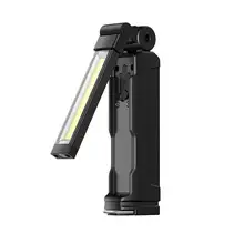 充電式LED作業灯【強力マグネット付き・明るさ調整可能】