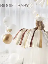 赤ちゃん用ハイチェア装飾【1歳誕生日・チュチュスカート・バナー付き】